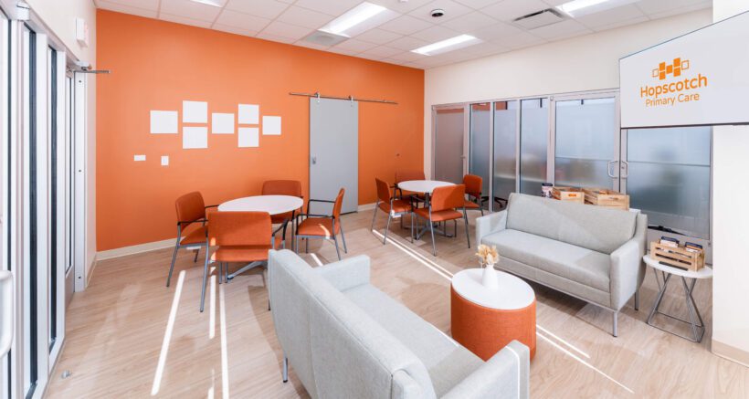 Hopscotch Primary Care Spindale Lobby