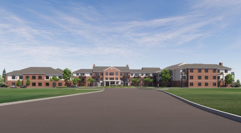 Holliday Farms Sr. Living Entry Drive