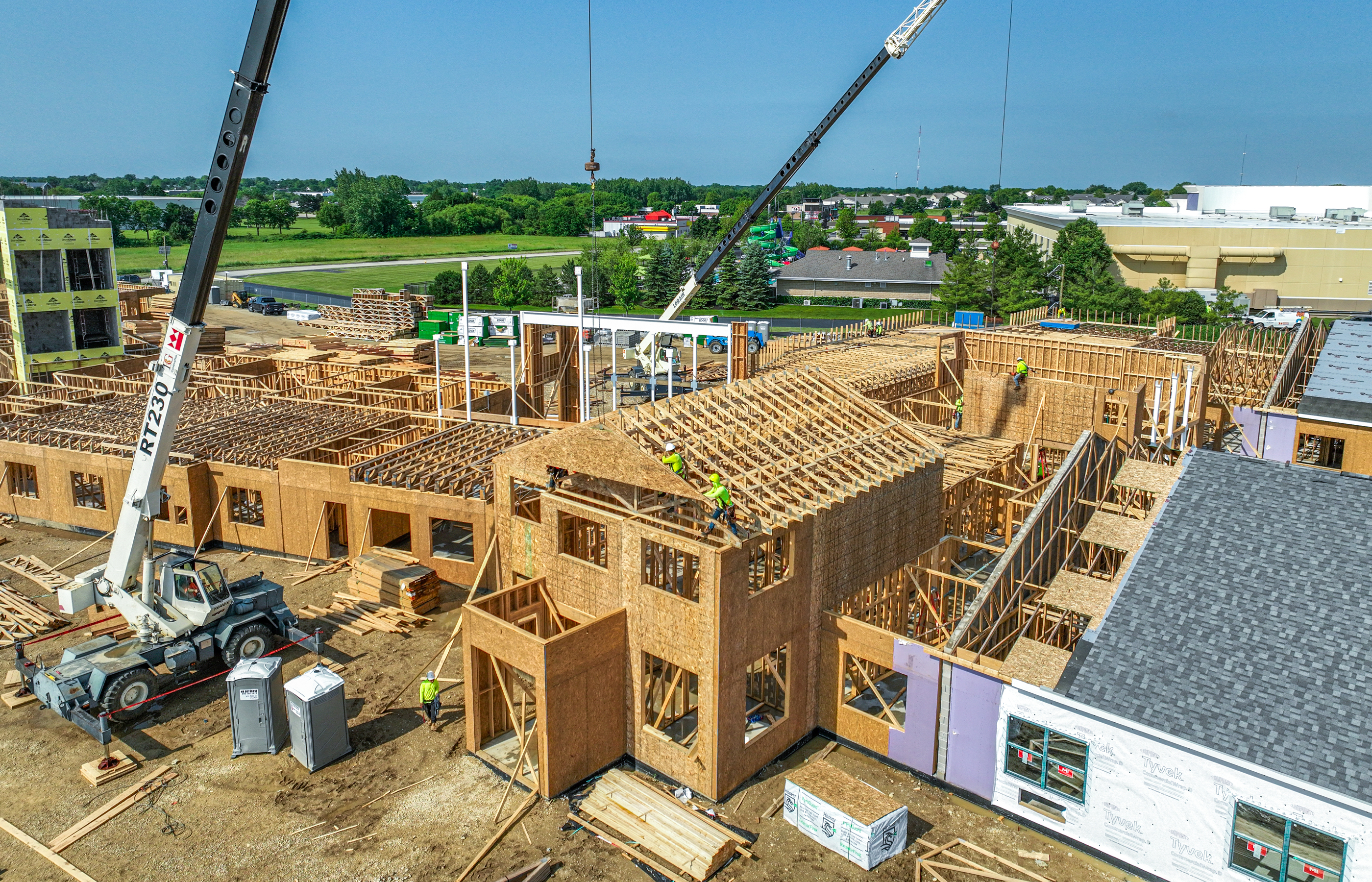 Avenue Construction Progress