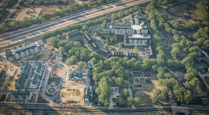 Viva Bene Carmel Aerial View